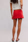 Eyes On You Skort - High Risk Red