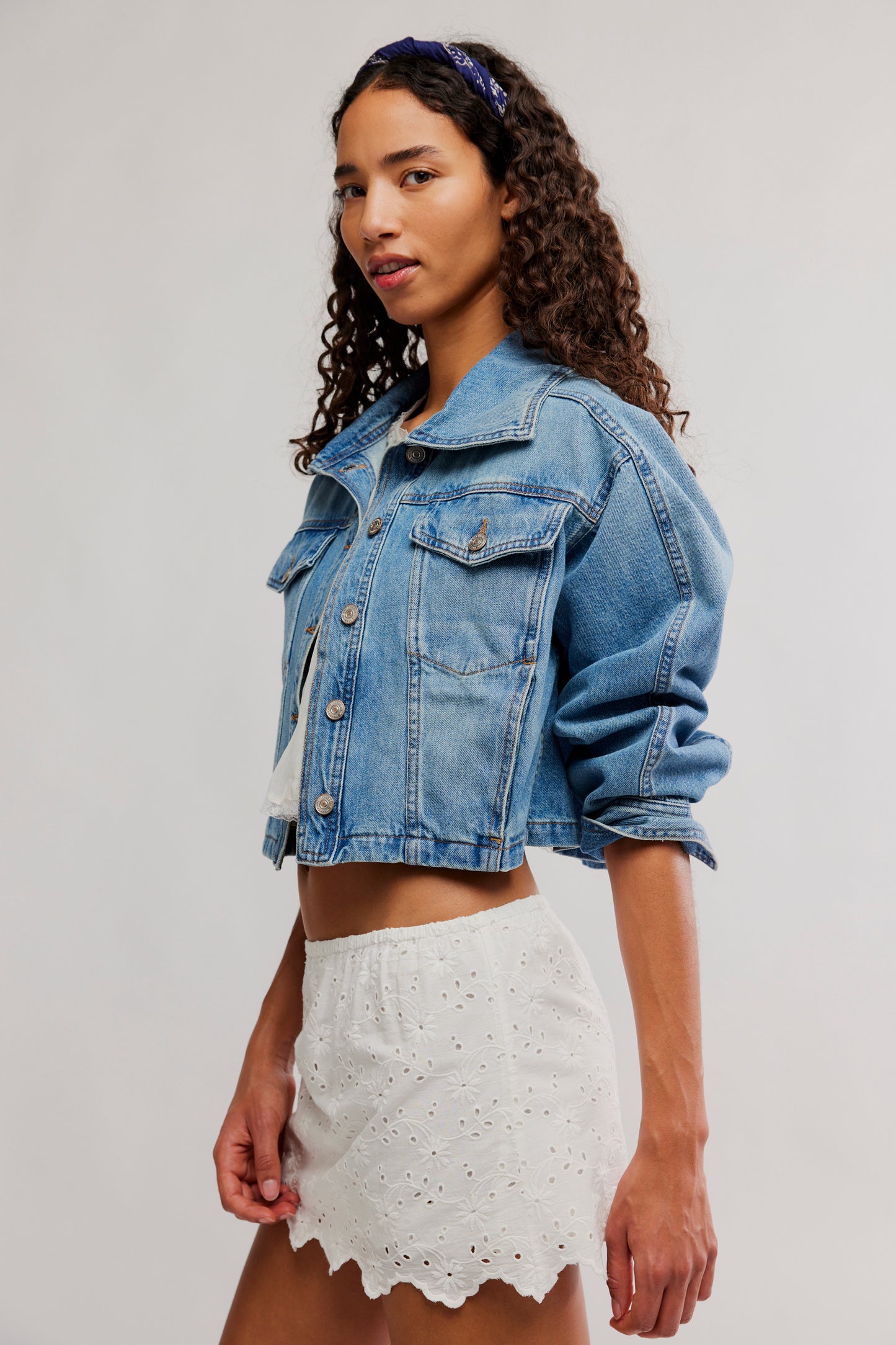 Eyes On You Skort - Ivory
