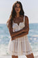 So In Love Mini Slip Dress - Clean Ivory