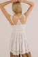 So In Love Mini Slip Dress - Clean Ivory