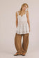 So In Love Mini Slip Dress - Clean Ivory