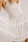 So In Love Mini Slip Dress - Clean Ivory