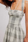 Laurel Plaid Mini - Black White Combo