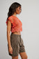 Lunar Ash Lace Top - Sunset
