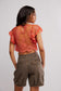 Lunar Ash Lace Top - Sunset