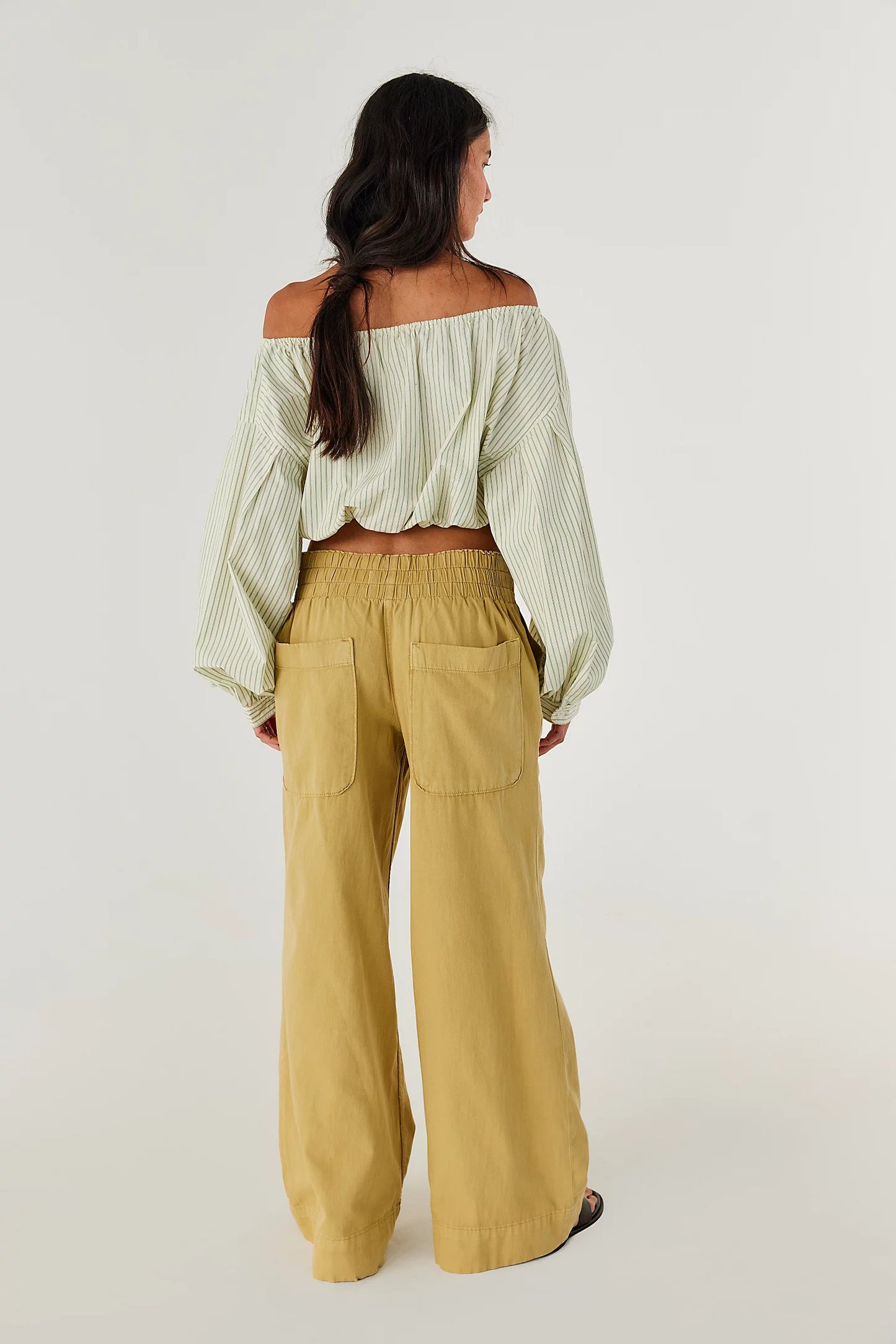 Breezy Denim Pull-On Jeans - Antelope