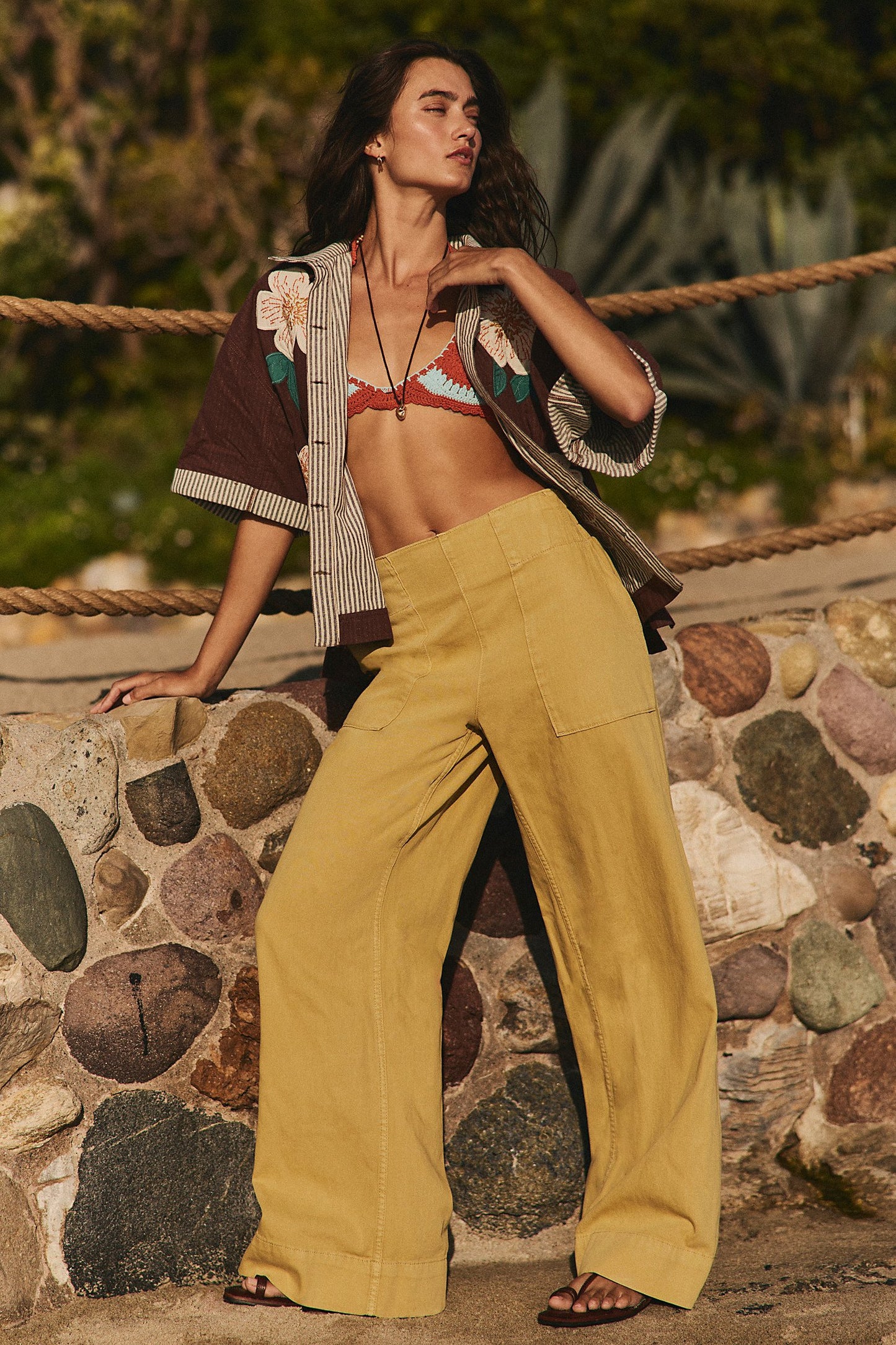 Breezy Denim Pull-On Jeans - Antelope