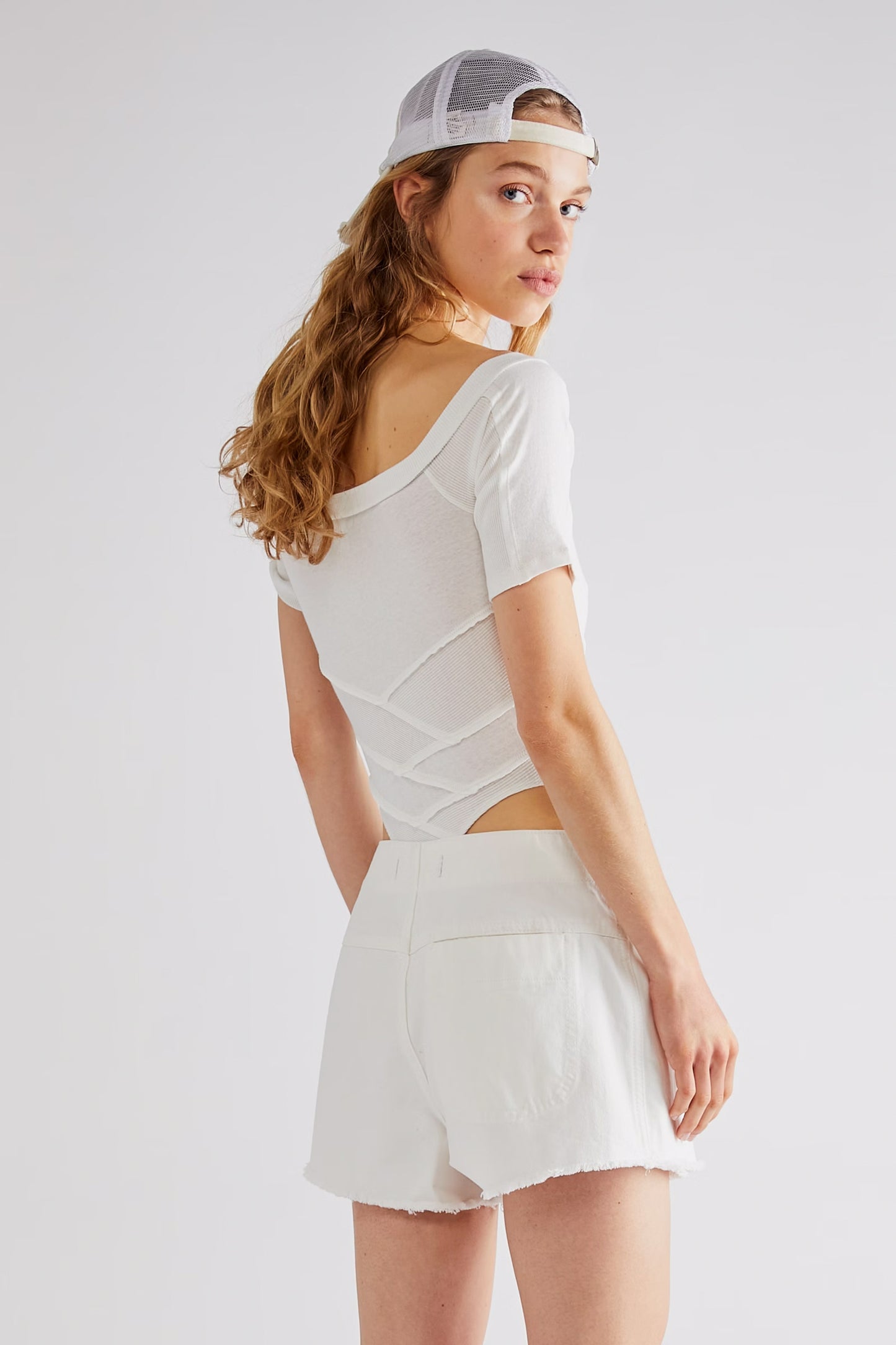 We The Free Emmy Denim Skort