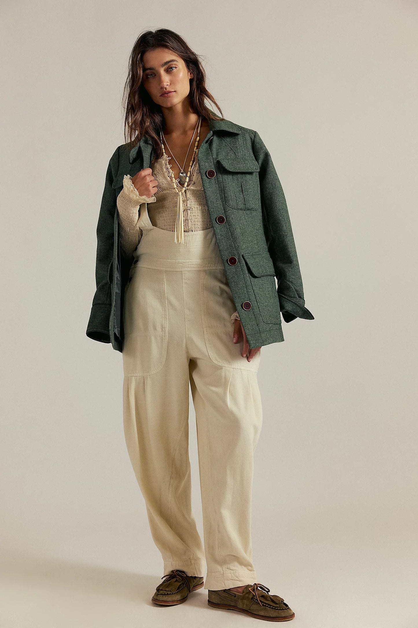 Felix Tapered Overalls - Tofu