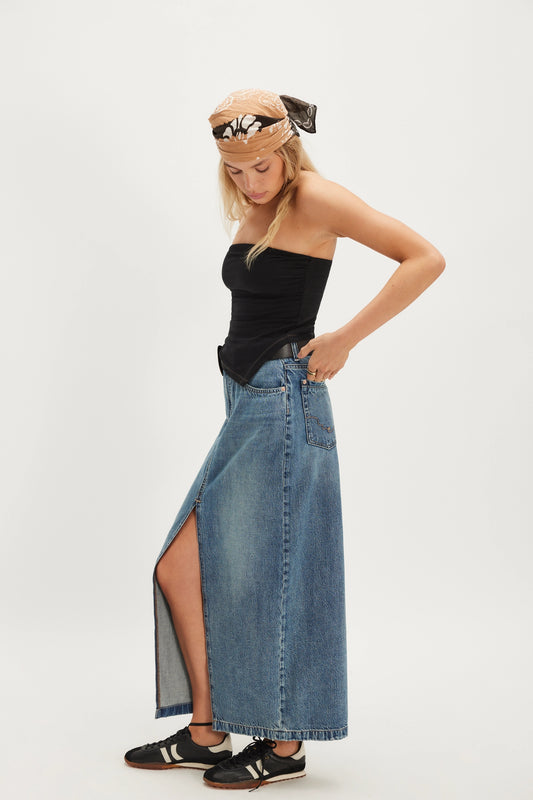 Nothing Better Denim Maxi