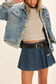 Paradise Found Denim Skort