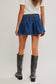 Paradise Found Denim Skort