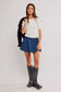 Paradise Found Denim Skort