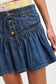 We The Free Roselle Denim Mini Skirt