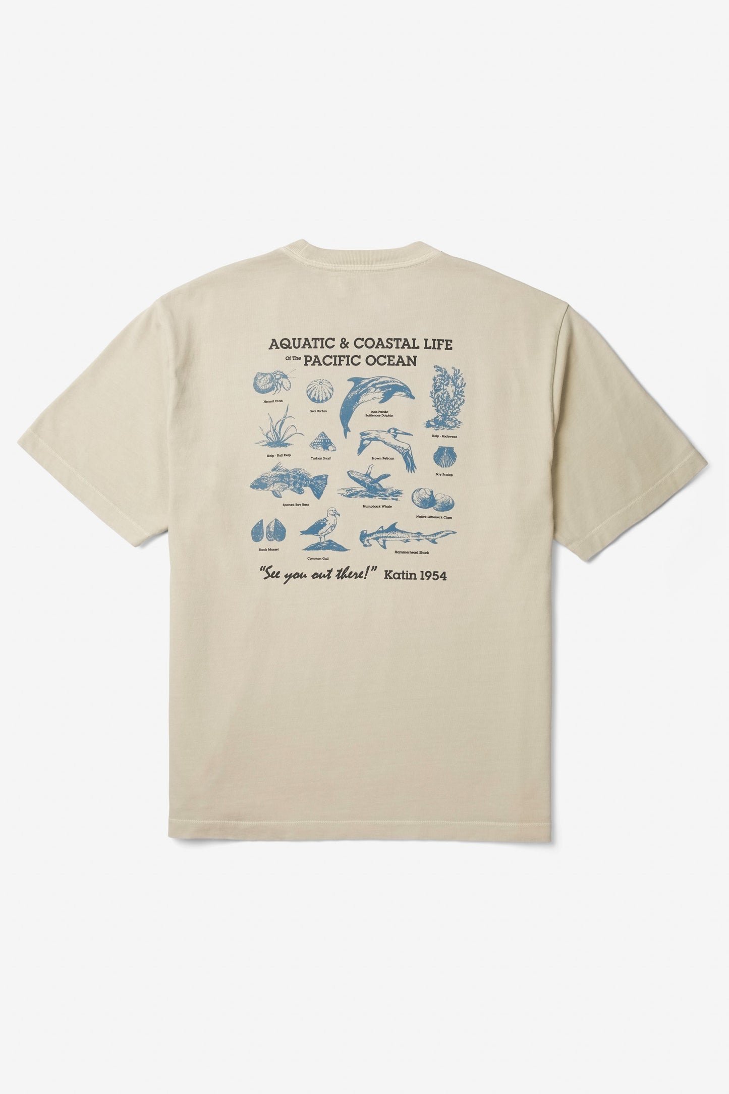 Conservation Box Fit Tee - Pelican
