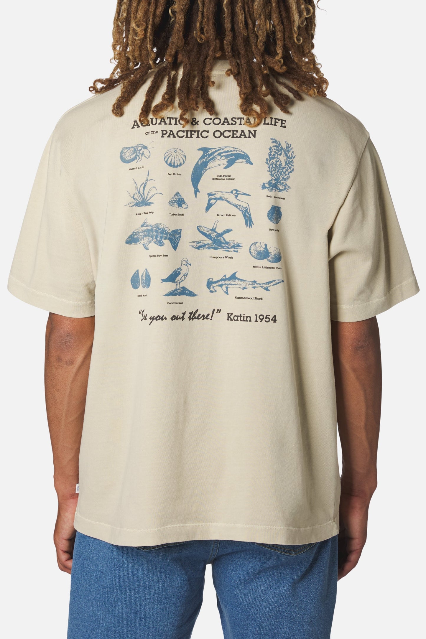 Conservation Box Fit Tee - Pelican