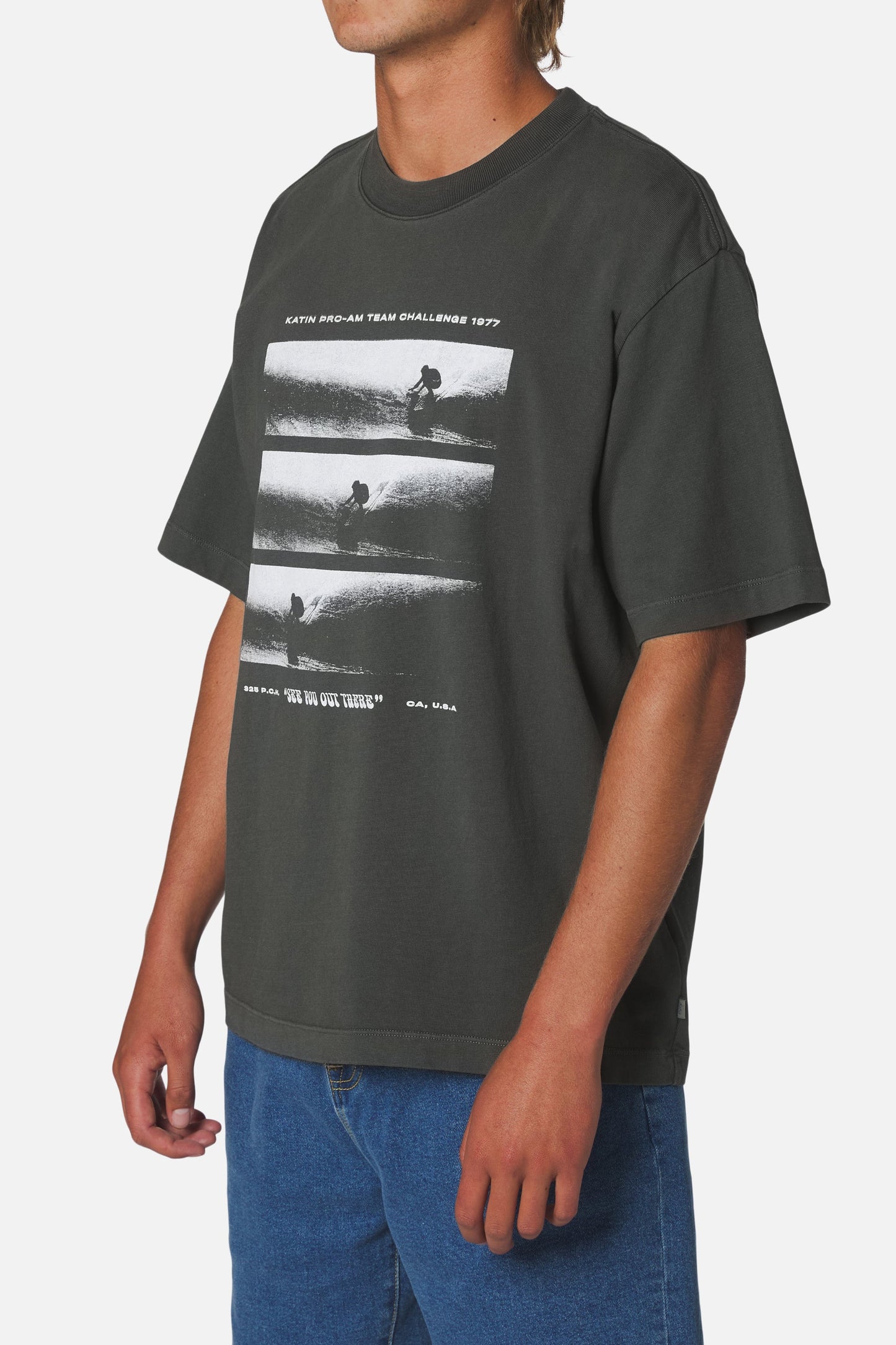 Tunnels Box Fit Tee - Black Wash