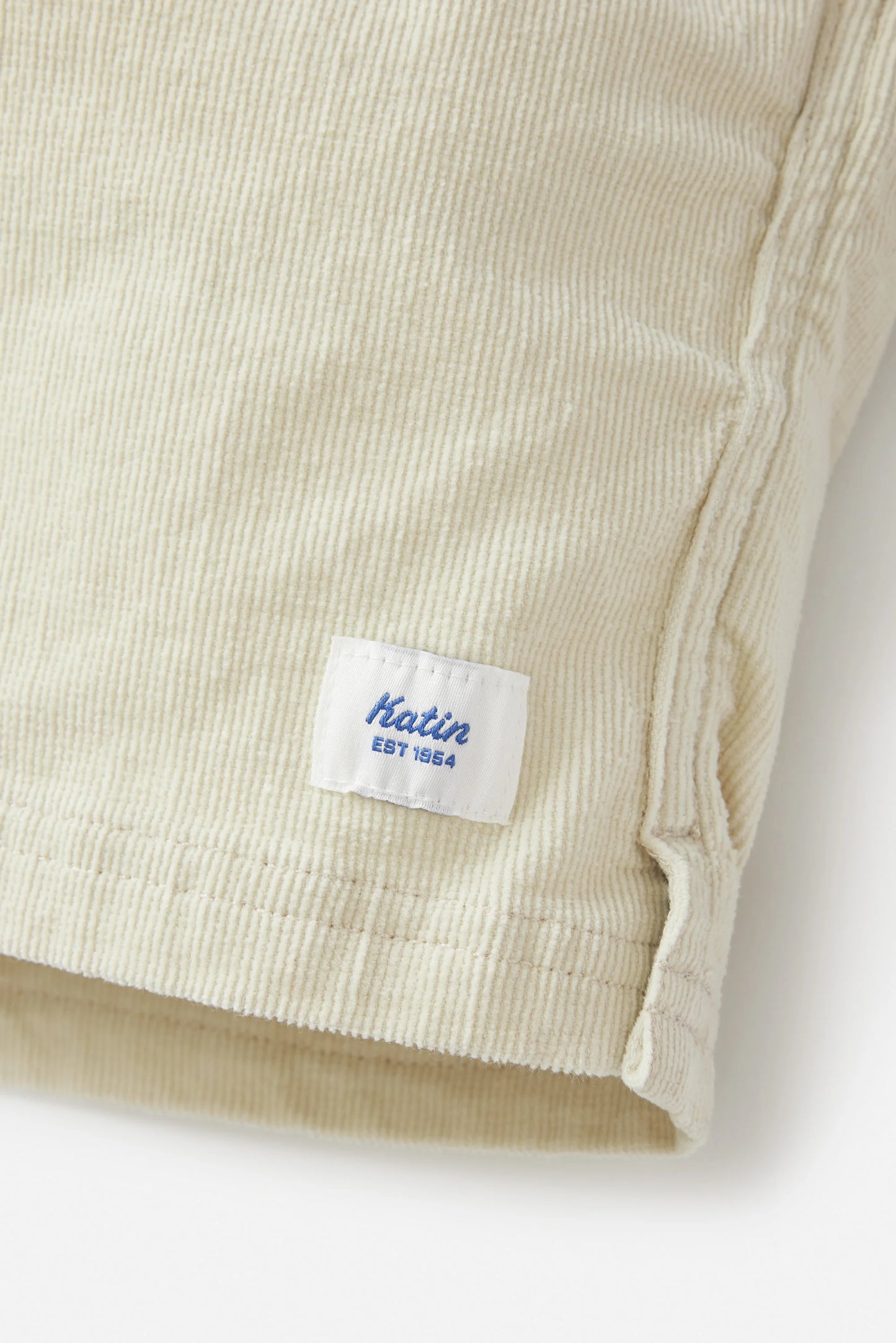 Cord Local Short - Silver Birch