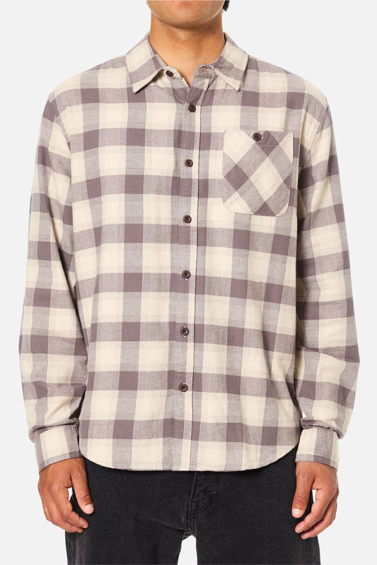 Derek Flannel - Plum