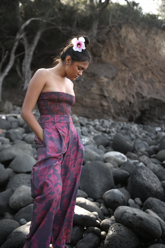 Paloma Pant - Liko Bordeaux