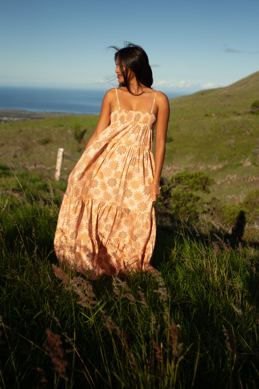 Waikiki Maxi Dress - Lilikoʻi Blooms