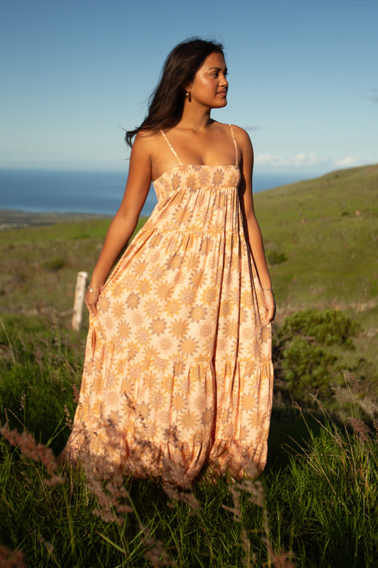 Waikiki Maxi Dress - Lilikoʻi Blooms