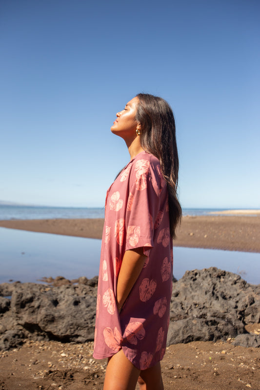 Aloha Shirt Dress - Na Pu'uwai