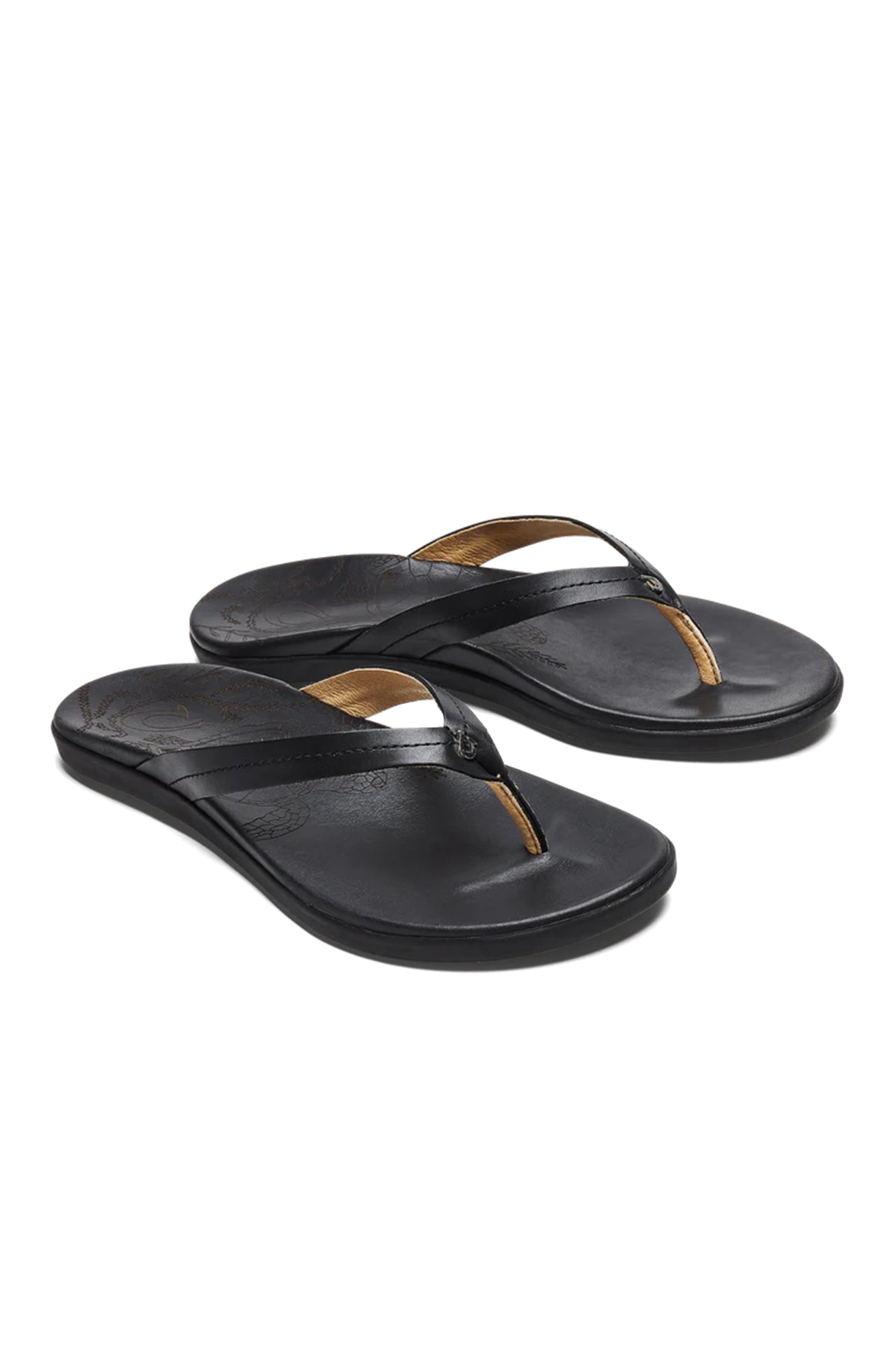 Honu Women's's Beach Sandal - Black
