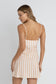 The Tide Stripe Mini Dress