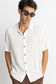 Textured Linen Short Sleeve Shirt