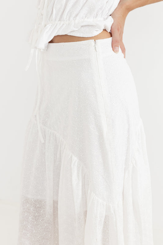 Bailey Broderie Skirt