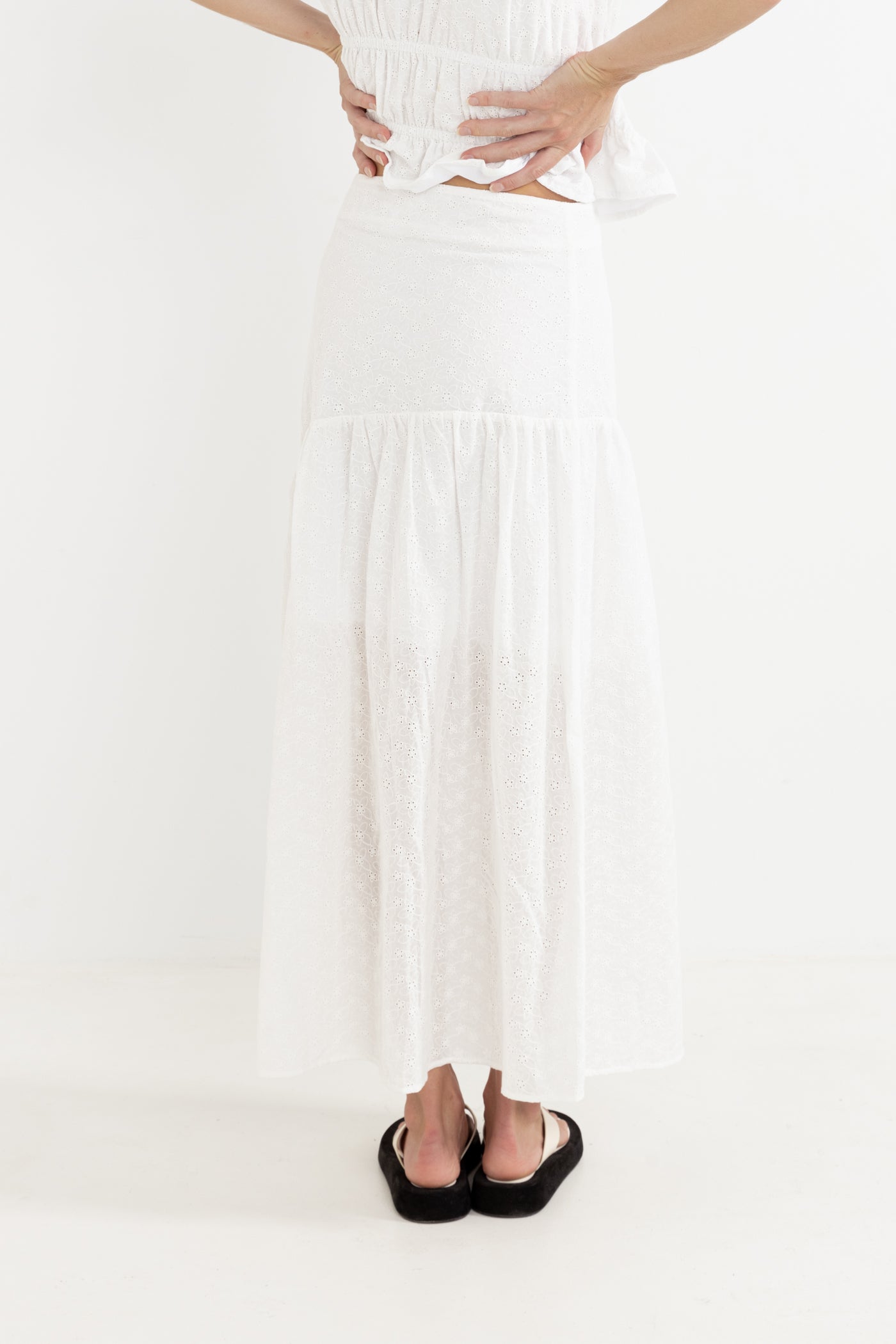 Bailey Broderie Skirt