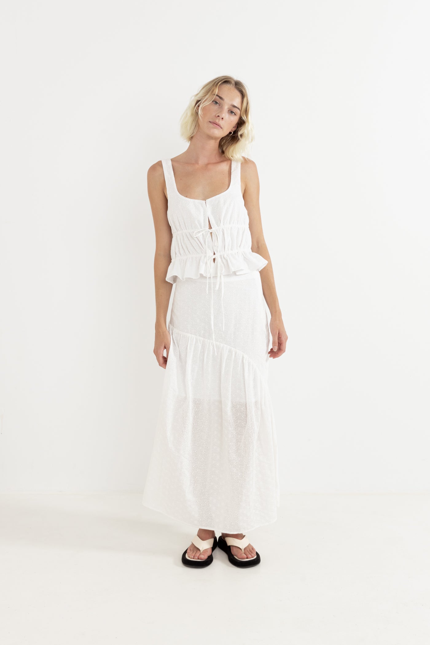 Bailey Broderie Skirt