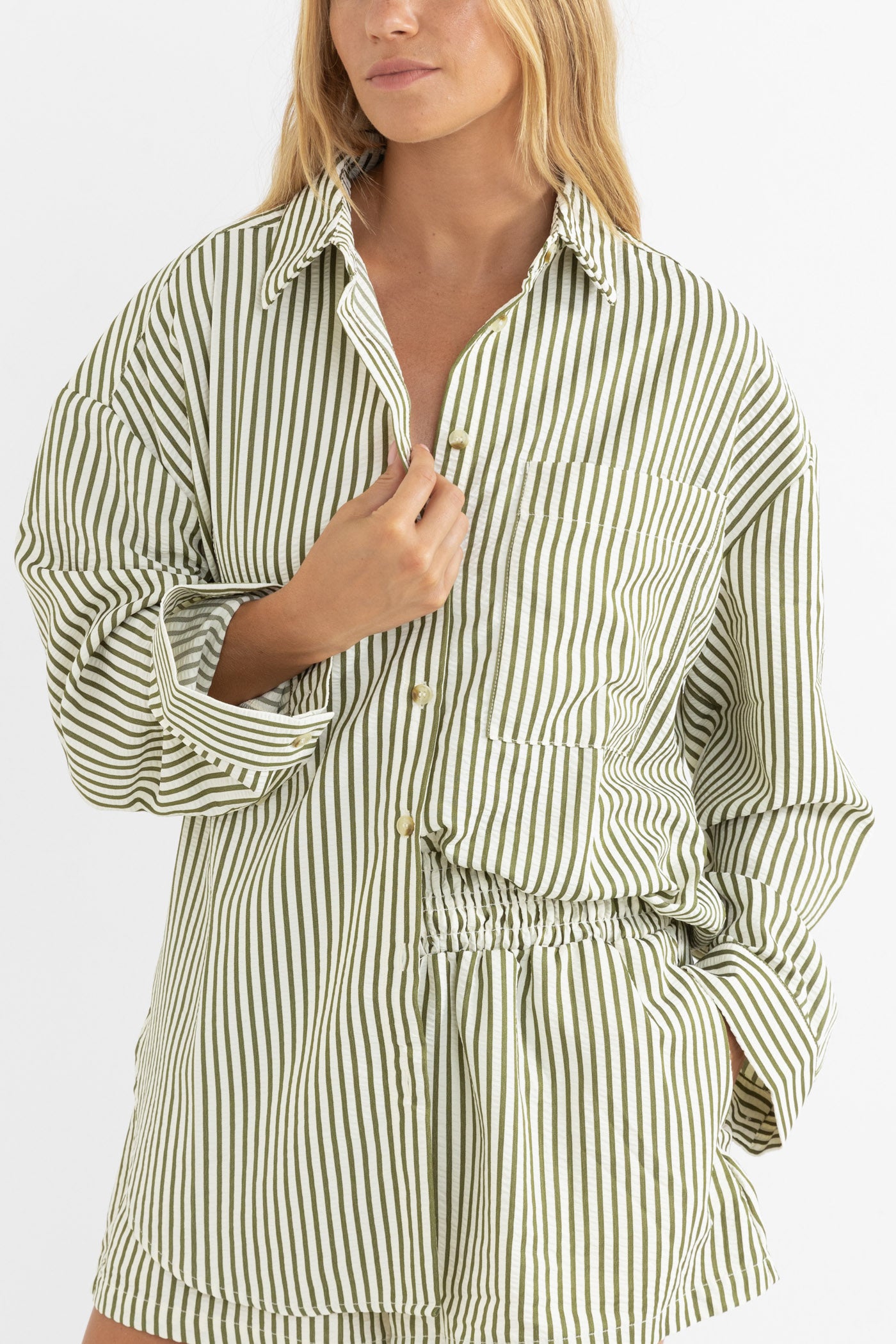Cove Stripe Long Sleeve Shirt
