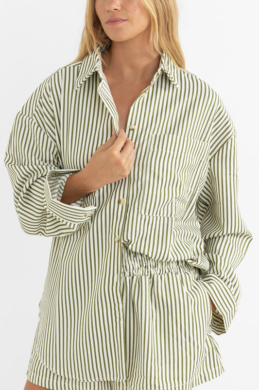 Cove Stripe Long Sleeve Shirt