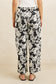 Georgia Floral Pant - Cream