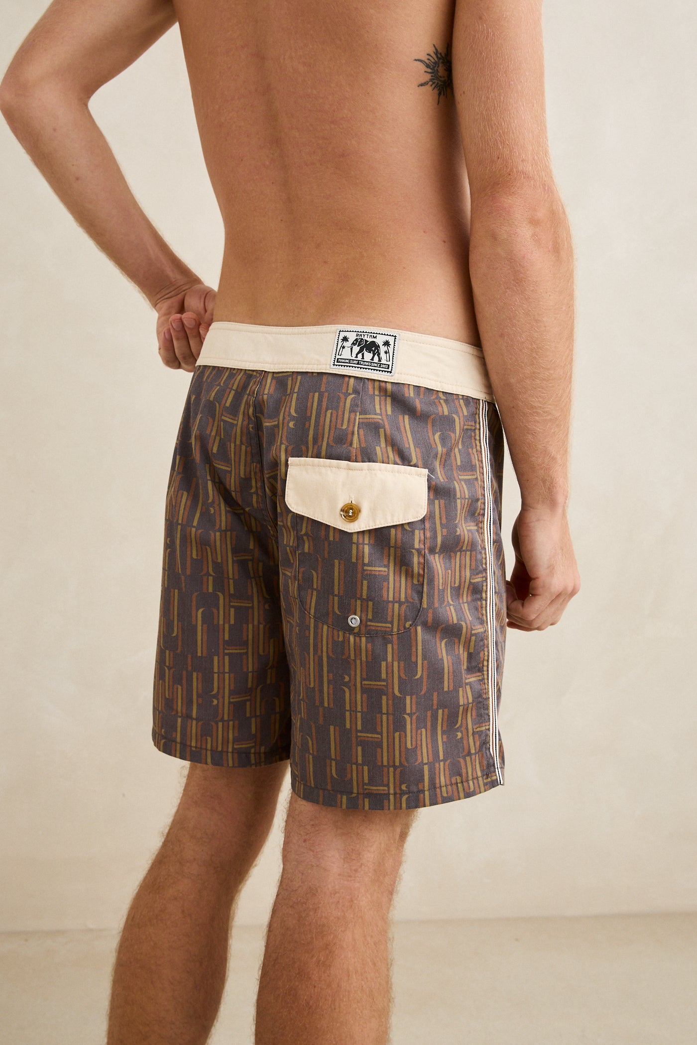 Heritage Blueprint Trunk - Coffee