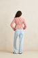 Kirra Check Tie-Front Top