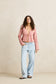Kirra Check Tie-Front Top