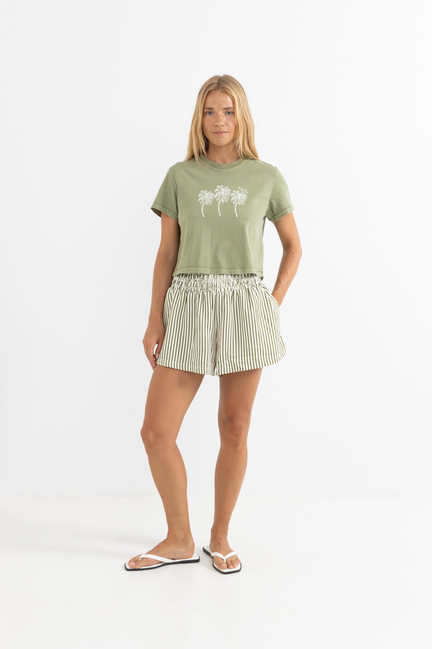 Palm Crop Crew Tee
