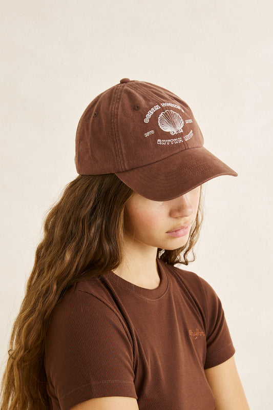 Sandy Beach Cap - Chocolate