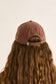 Sandy Beach Cap - Chocolate