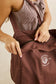 Sandy Zip Tote Bag - Chocolate