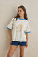 Sunrise Seashell Ringer Tee