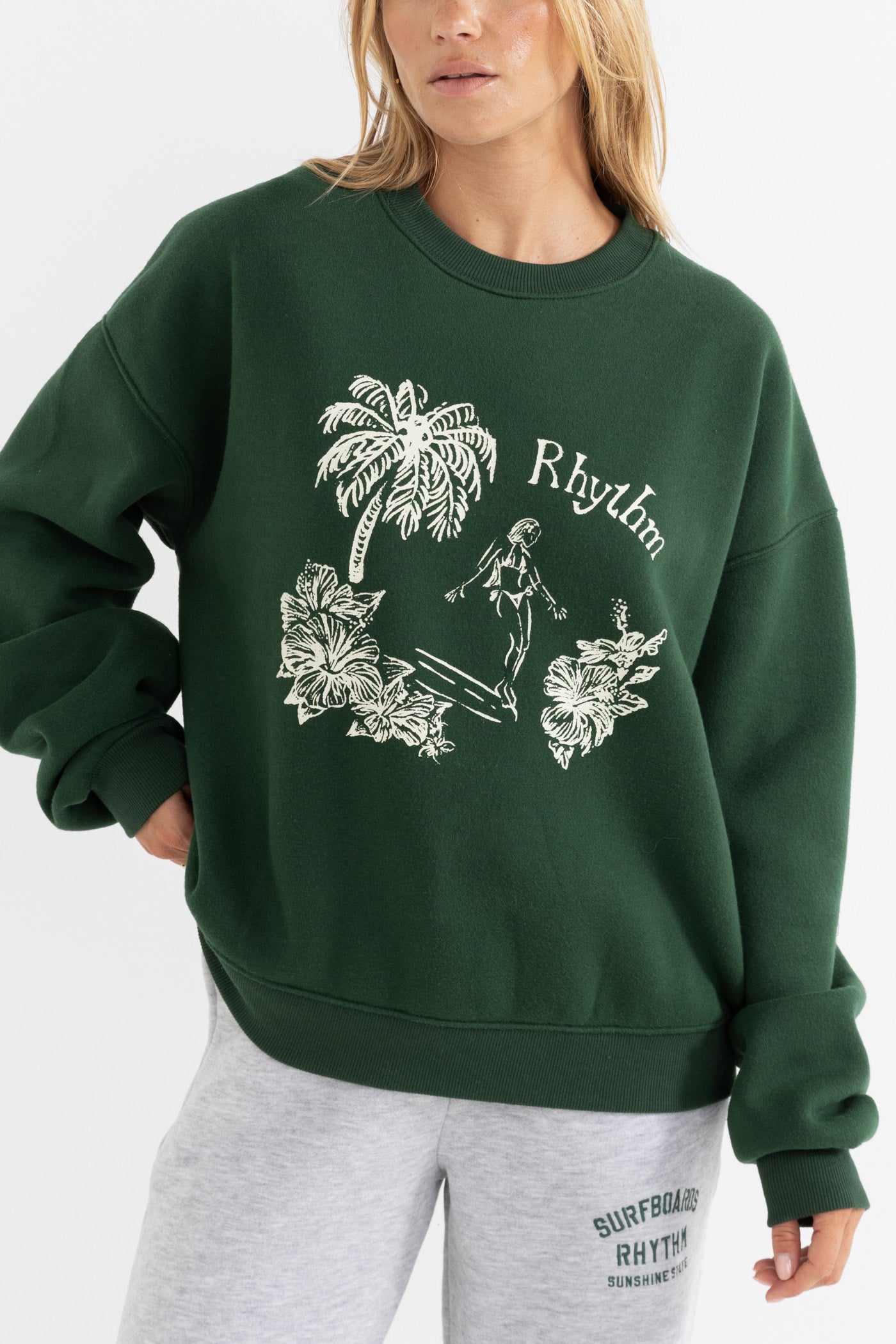 Surf Rider Crew Neck Fleece