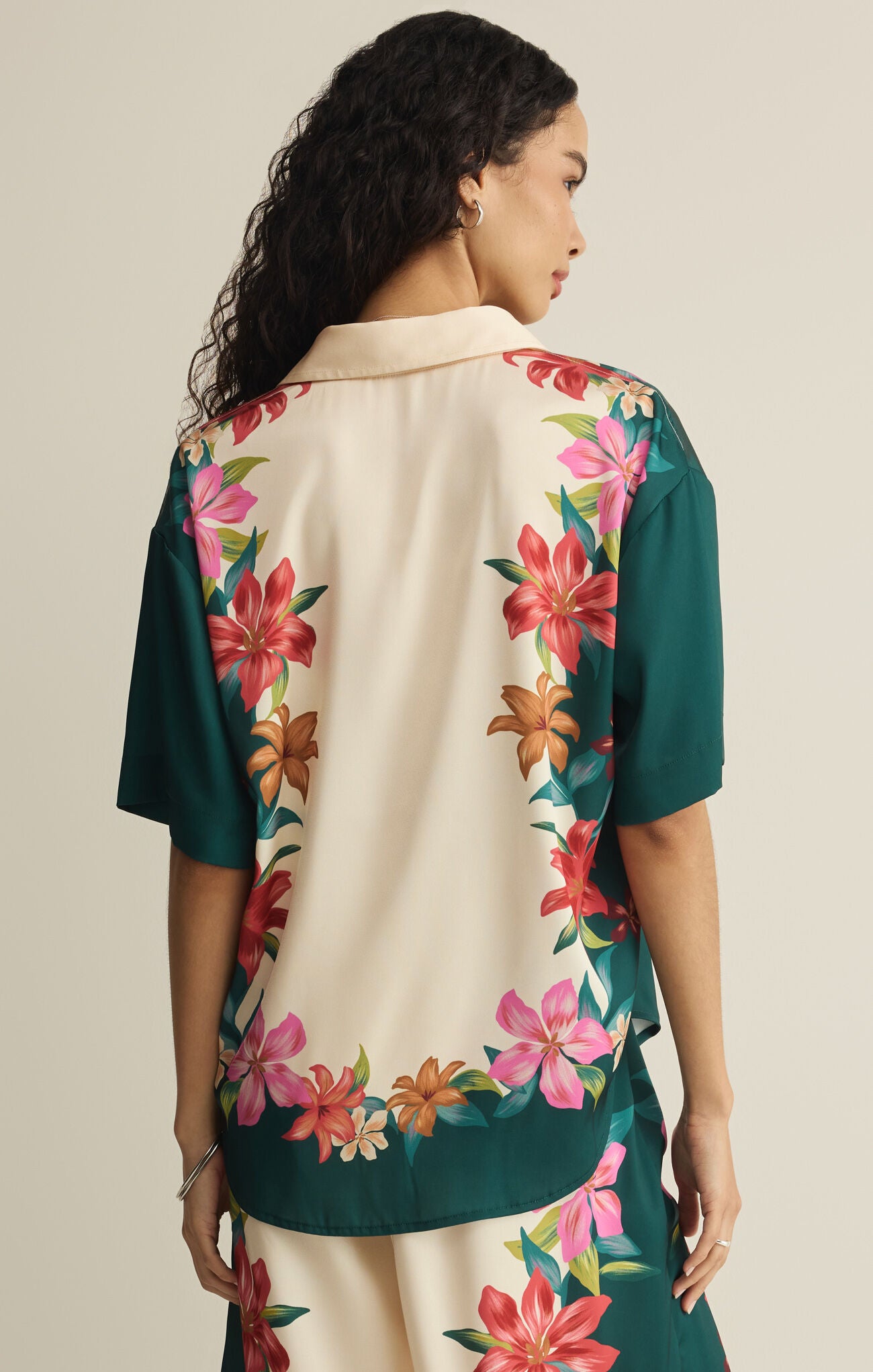 Lani Floral Button Up - Multi