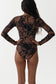 Zip back Surf Suit - Coco Shell