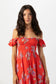 Hollie Maxi Dress- Vintage Hawaiian Red