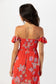 Hollie Maxi Dress- Vintage Hawaiian Red