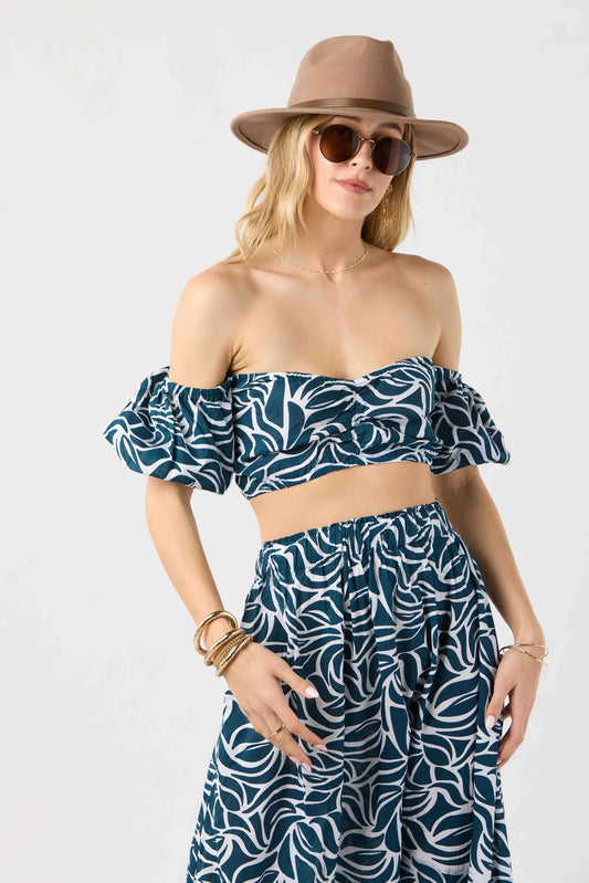 Mila Top- Mambo Navy